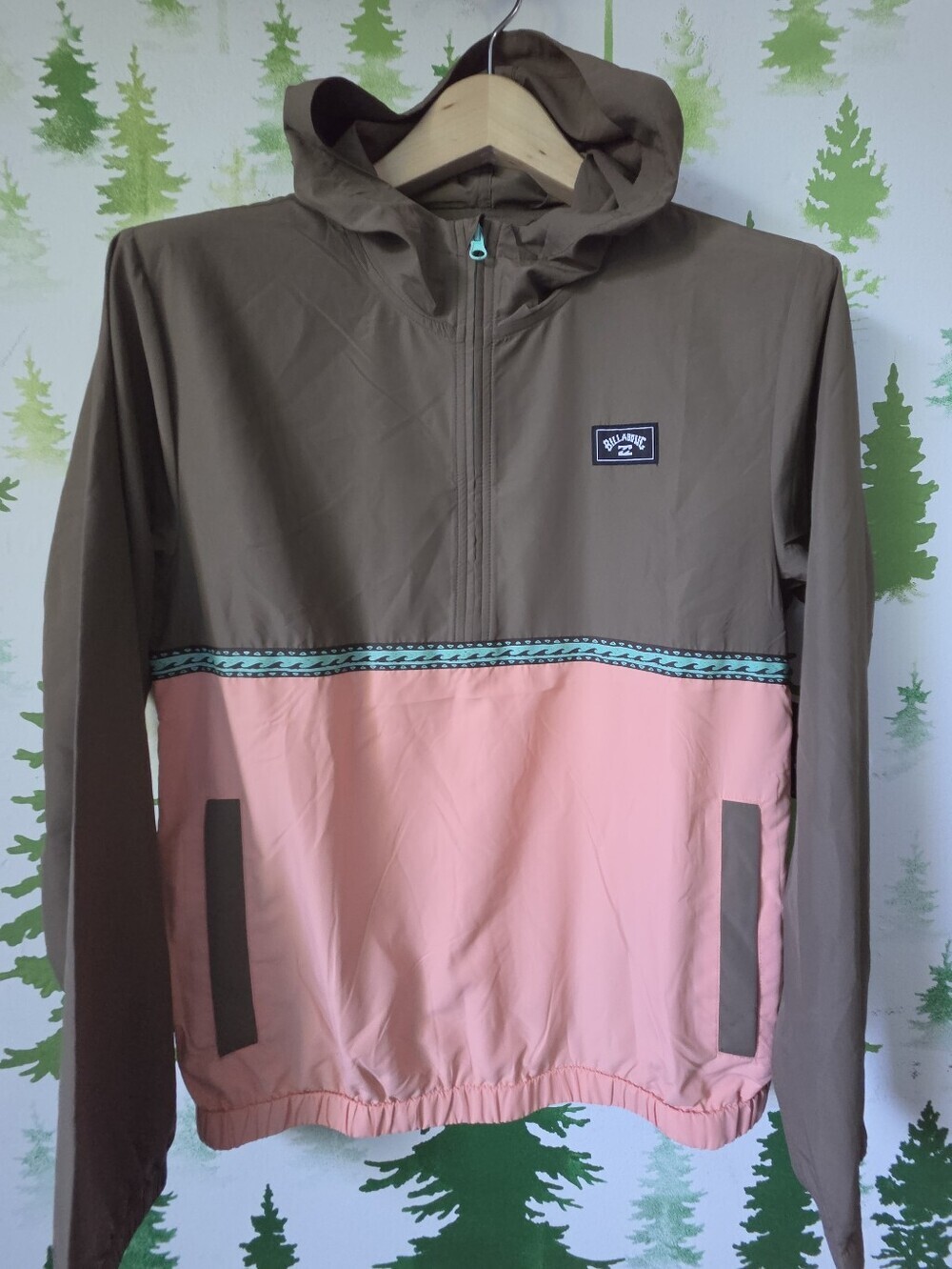 Billabong Two-Tone Hooded Windbreaker